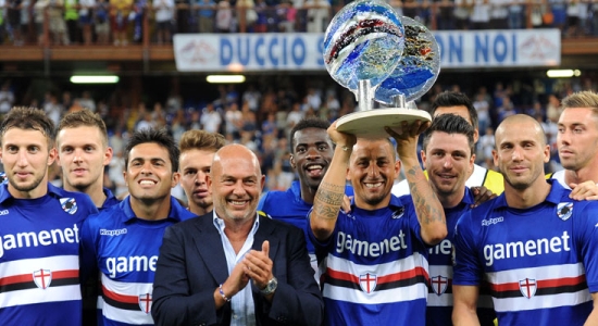Сампдория взяла трофей имени Риккардо Гарроне, фото sampdoria.it