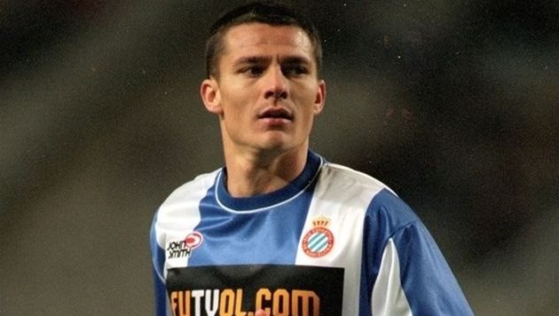 Константин Гылкэ в матче 2001 года в составе Эспаньола, фото uefa.com