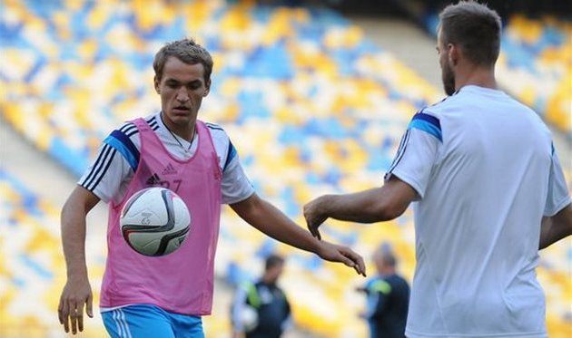 Макаренко и Ярмоленко, фото Ильи Хохлова, Football.ua