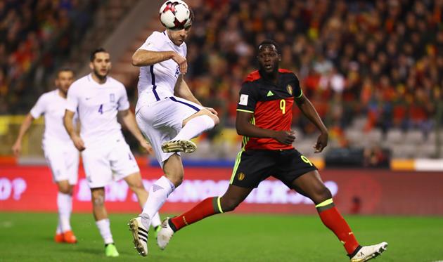 Бельгия избежала поражения в домашнем матче с Грецией
